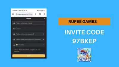 Rupee Games Invite Code